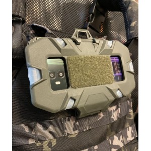 Подсумок административный нагрудный для смартфона, планшета "Бабочка" [STRIKE GEAR]